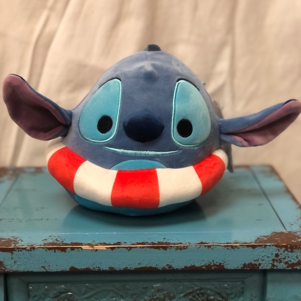 Disney’s Stitch 8” Squishmallow NWT